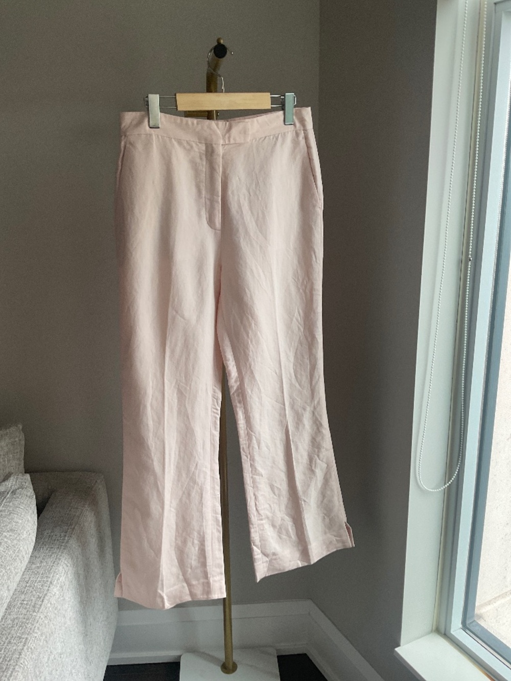 Sandro Paris Light Wide Leg Pants